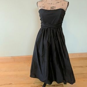 Black bridesmaids dress